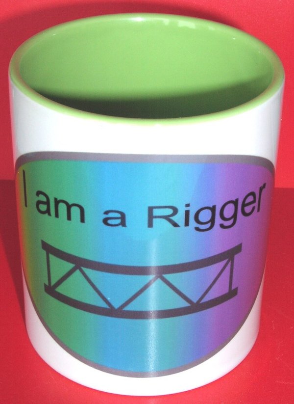 Kaffeetasse "I am a Rigger"